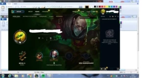 Contas aleatórias de nível baixo - League of Legends LOL