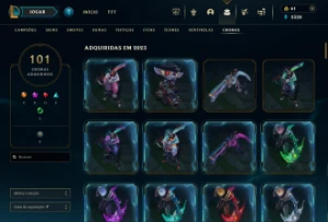 Conta de League of Legends | Todos os Campeões, 280 Skins LOL