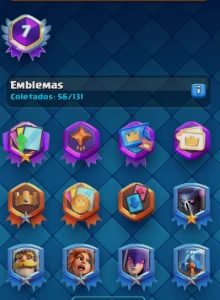 Conta Clash Royale - 8.000 Troféus