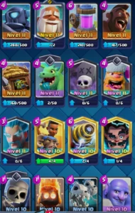 Conta Clash Royale - 8.000 Troféus