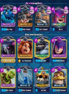 Conta Clash Royale - 8.000 Troféus