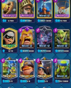 Conta Clash Royale - 8.000 Troféus