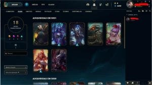 CONTA LEAGUE OF LEGENDS EMAIL NÃO VERIFICADO LOL