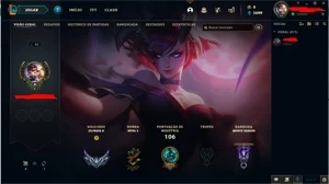 CONTA LEAGUE OF LEGENDS EMAIL NÃO VERIFICADO LOL