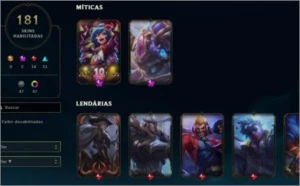 CONTA LOL LEVEL 369 181 SKINS DIAMANTE 3 NA ULTIMA SEASON - League of Legends