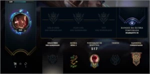 CONTA LOL LEVEL 369 181 SKINS DIAMANTE 3 NA ULTIMA SEASON - League of Legends