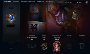 Conta Rara 2012 | 69Skins | Singed Pelotão Riot | Full Acess - League of Legends LOL