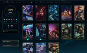 Conta Rara 2012 | 69Skins | Singed Pelotão Riot | Full Acess - League of Legends LOL