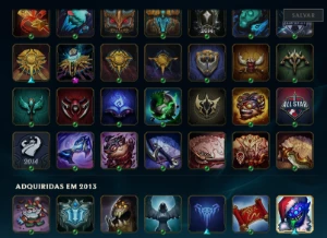 Conta Rara 2012 | 69Skins | Singed Pelotão Riot | Full Acess - League of Legends LOL