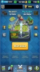 Conta Clash Royale lvl9 + 5 LENDÁRIAS + 110K ouro + 1K gemas