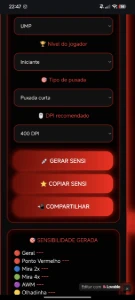 🔥 Gerador De Sensi FF Pro — R$12,00 🔥 - Free Fire