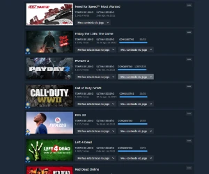 vendo conta steam com varios jogos