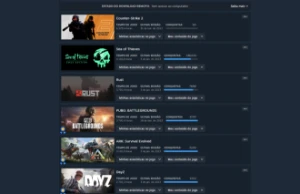 vendo conta steam com varios jogos