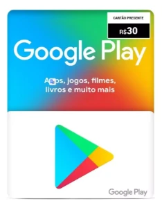 Gift Card Google Play Store R$ 30 Reais Br | Envio Imediato - Gift Cards