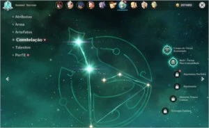 conta ar35 com hutao,child,keqing,klee,aloy(negocio o preço) - Genshin Impact