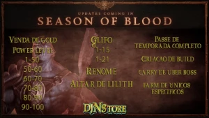 Power Level E Services D4 - Season 2 (Season Of Blood) - Blizzard