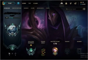 VENDO 3 CONTAS PLATINA , MUITO BARATA PRA SAIR LOGO - League of Legends LOL
