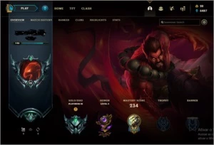 VENDO 3 CONTAS PLATINA , MUITO BARATA PRA SAIR LOGO - League of Legends LOL