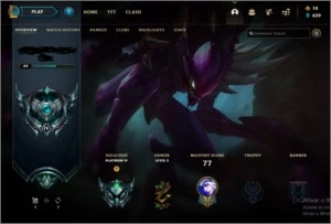 VENDO 3 CONTAS PLATINA , MUITO BARATA PRA SAIR LOGO - League of Legends LOL