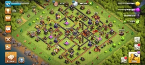 CV10 quase full; Gemas suficientes para trocar de nome - Clash of Clans