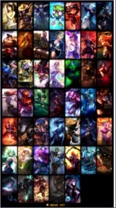 CONTA LOL 47 SKINS GOLD - League of Legends