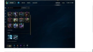 Conta lol lvl 30, Gold IV, todos os champs, 40 skins - League of Legends
