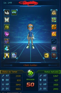 Conta Ladmo [Omega] - Digimon Masters Online