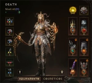 Conta Diablo Immortal Necromante - Blizzard