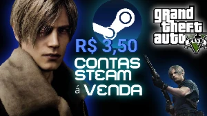 contas steam com diversos jogos (entrega automática)