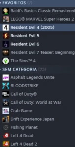 contas steam com diversos jogos (entrega automática)