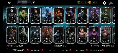 Conta de mortal Kombat mobile upadassima - Outros