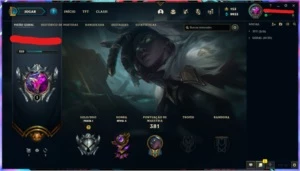 Conta LOL lv233 199Skins - League of Legends