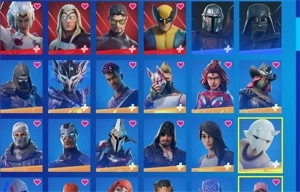 Vendo conta de Fortnite com mais de 162 skins.
