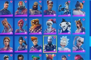 Vendo conta de Fortnite com mais de 162 skins.