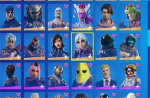 Vendo conta de Fortnite com mais de 162 skins.