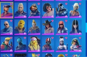 Vendo conta de Fortnite com mais de 162 skins.