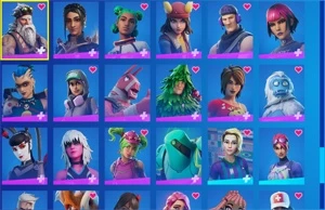 Vendo conta de Fortnite com mais de 162 skins.