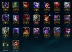 Conta Ouro 2 - Sem Borda S7 - Conta Nova - League of Legends LOL