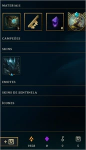 Conta Ouro 2 - Sem Borda S7 - Conta Nova - League of Legends LOL