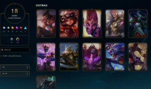 Conta Lol Soloq Grão Mestre 1430Pdl / Mmr +22 -18 - League of Legends