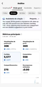 Conta Tiktok + Live Studio +1.300 Seguidores + E-Mail - Redes Sociais