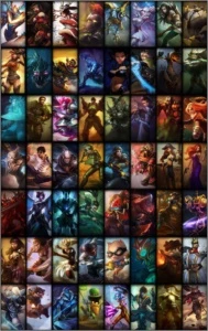 Conta Platina V 56 skins  Todos os champs - League of Legends LOL