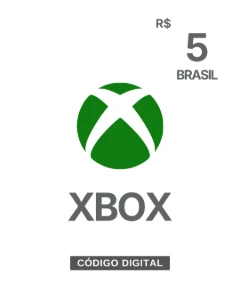 Gift Card Xbox R$ 5 reais