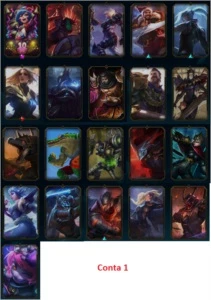 VENDO CONTA LOL - DIAMANTE 3 - League of Legends