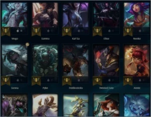 CONTA PLATINA 4 SMURF - League of Legends LOL