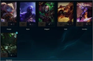 CONTA PLATINA 4 SMURF - League of Legends LOL