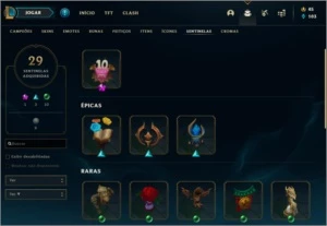 Conta lol 429 Skins - League of Legends