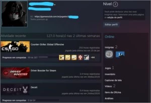 conta csgo com prime gc lvl 13 - Counter Strike