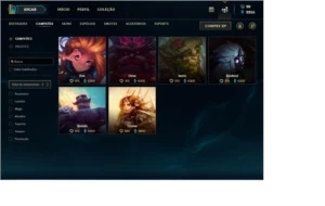 Conta do lol bem investida - League of Legends