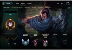 Conta do lol bem investida - League of Legends